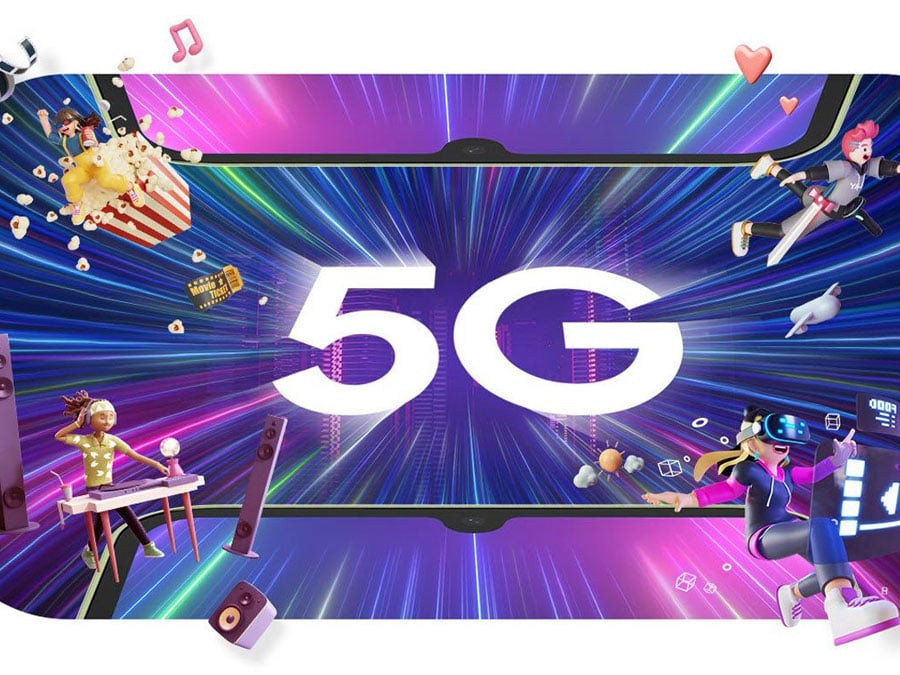 Samsung Galaxy A34 5G 128 GB czarny łączność 5G