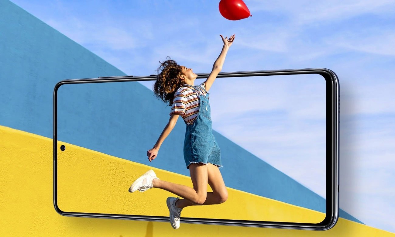 Samsung Galaxy A51 5G ekran Super AMOLED