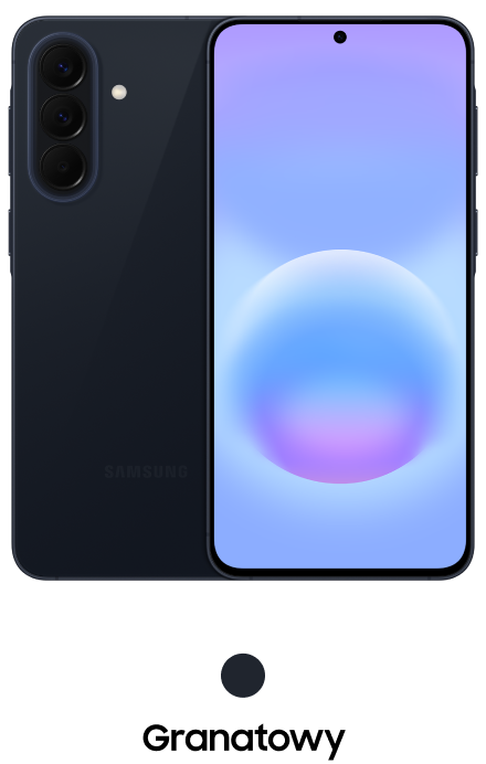 Galaxy A57 w kolorze granatowym