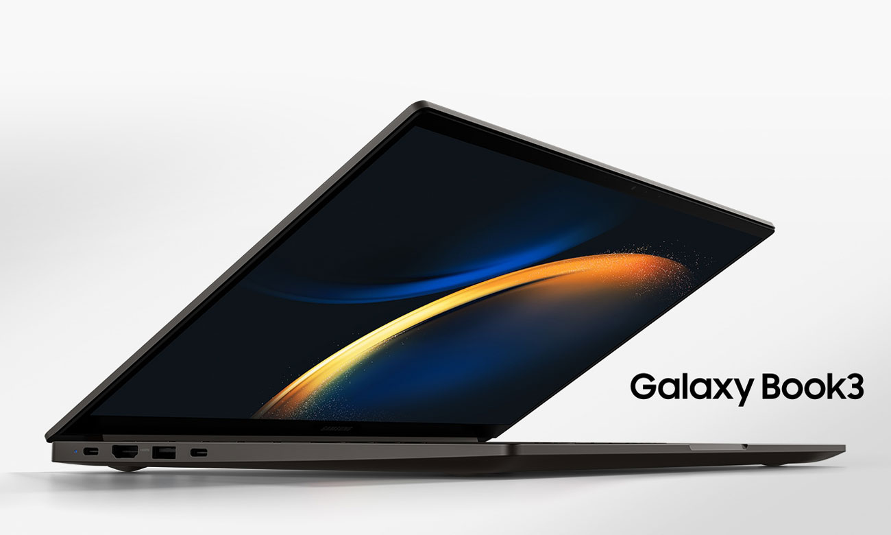 Samsung Galaxy Book3 wygląd