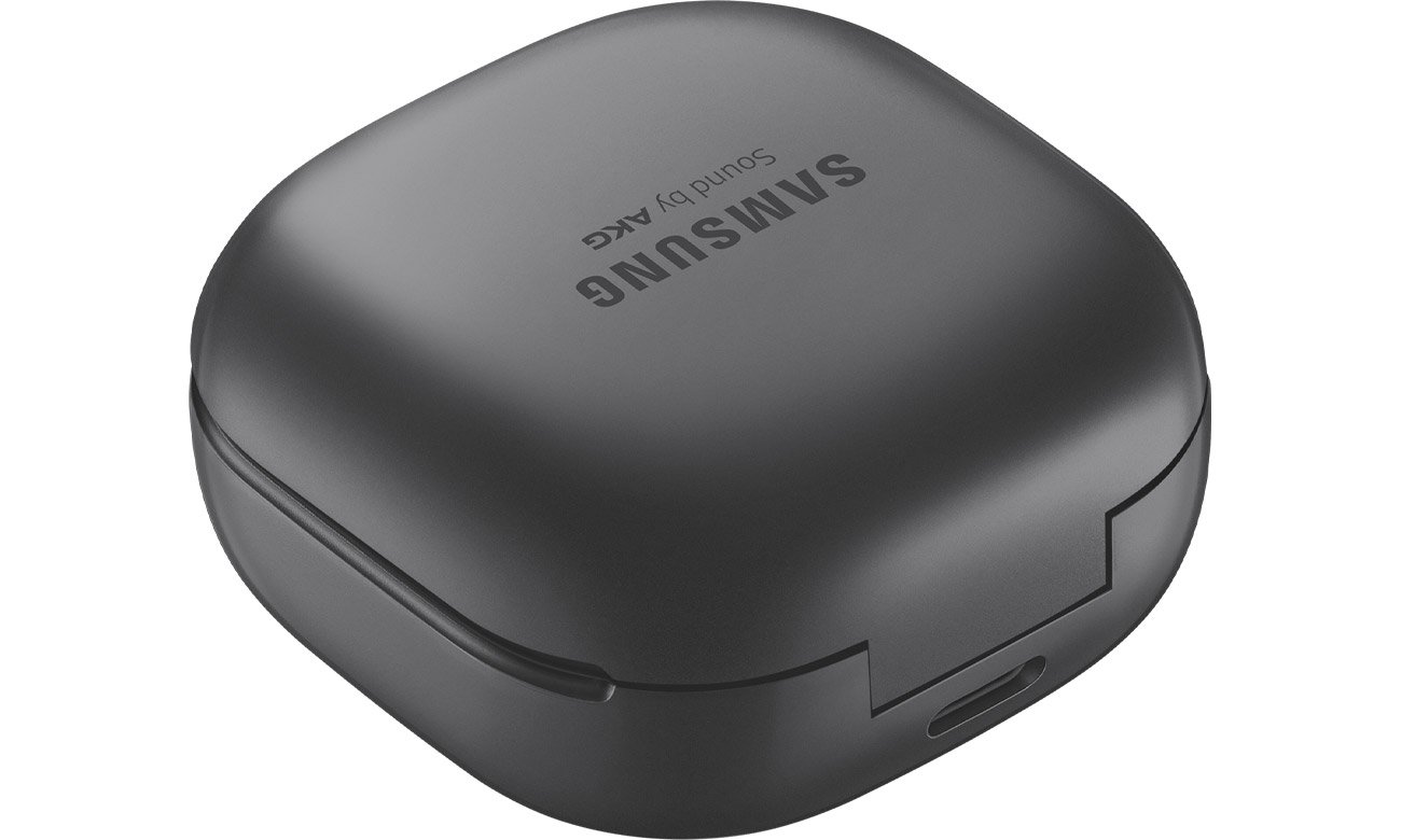 Zamknięte etui do słuchawek Samsung Galaxy Buds Live Onyx