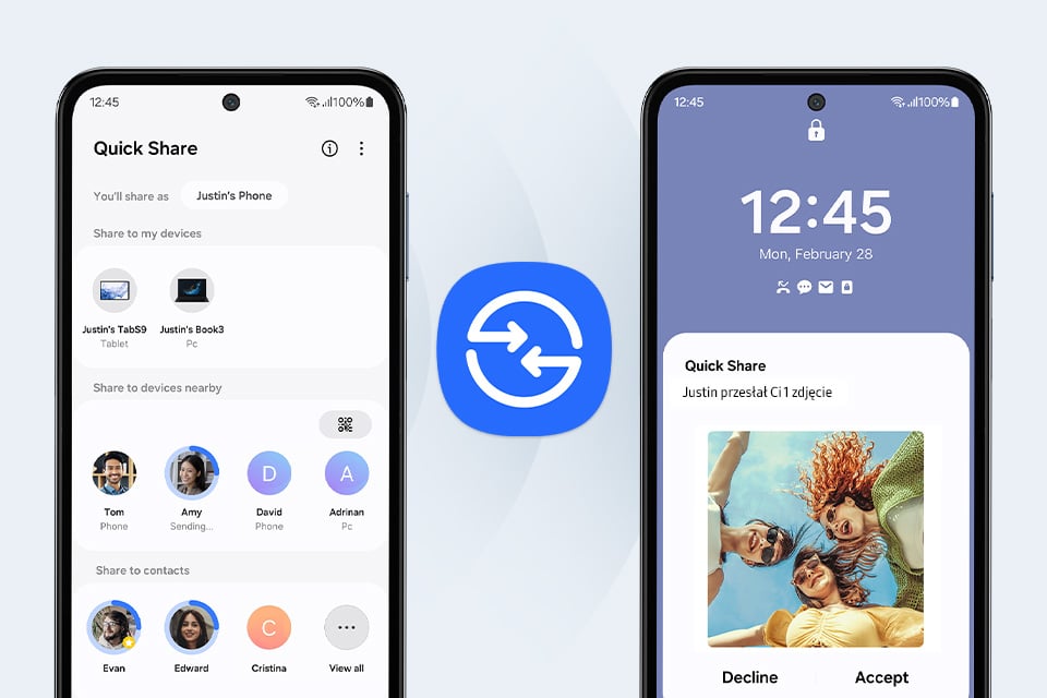 galaxy m35 5g quick share  galaxy m35 5g quick share