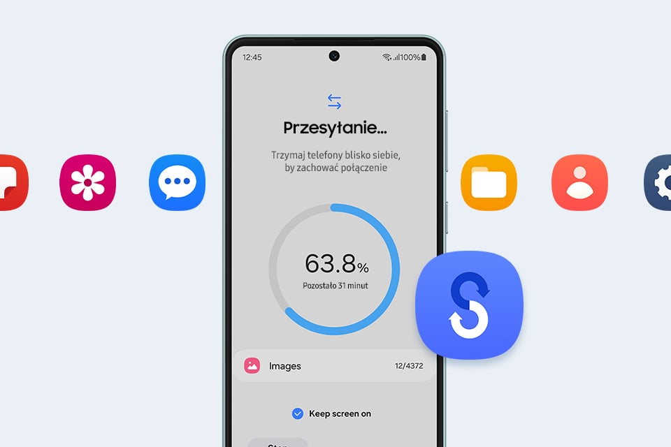 łatwe przenoszenie danych na Galaxy