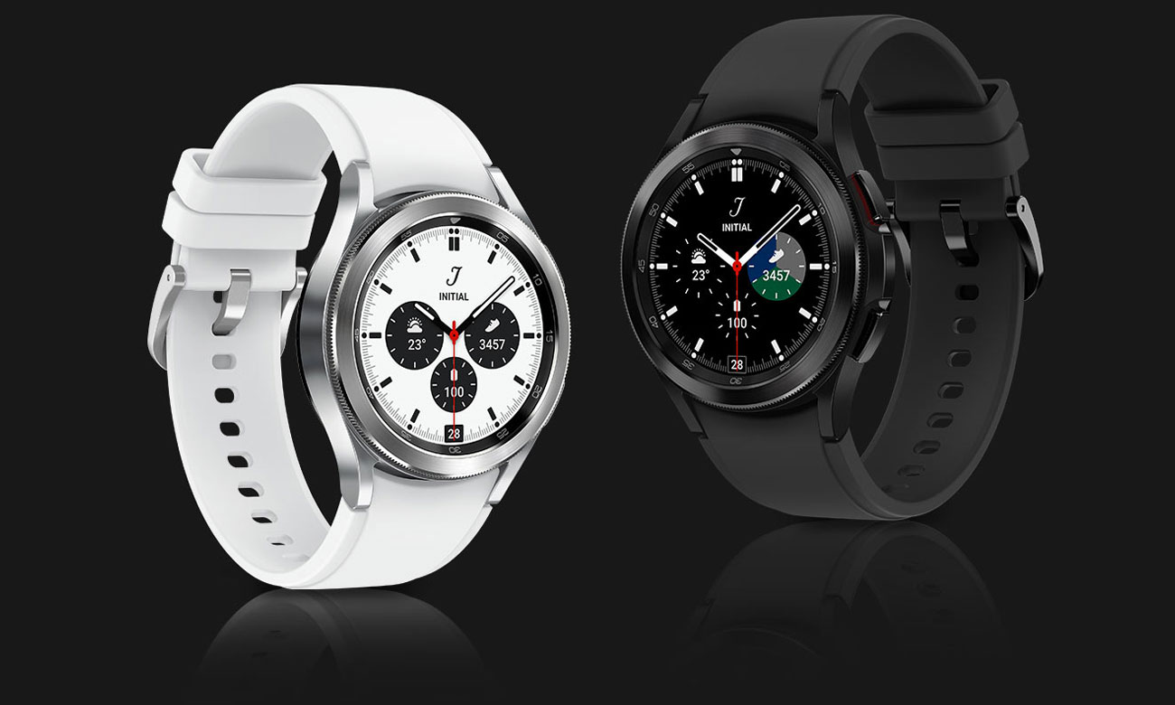 Samsung Galaxy Watch 4 Classic 42mm silver ekran