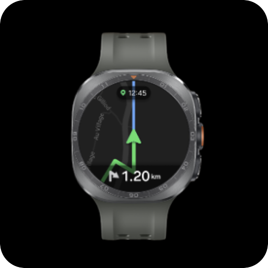 Galaxy Watch Ultra2 – Zaplanuj drogę