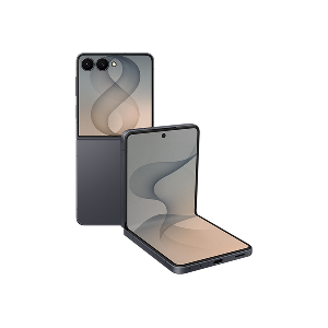 Packshot Galaxy Z Flip8 w kolorze grafitowym