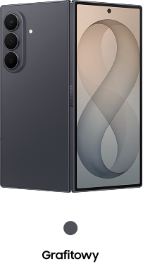Packshot Galaxy Z Fold8 Ultra w kolorze grafitowym