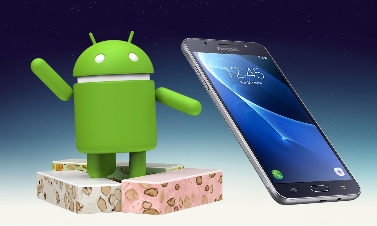 Samsung Galaxy J7 2016 aktualizacja android