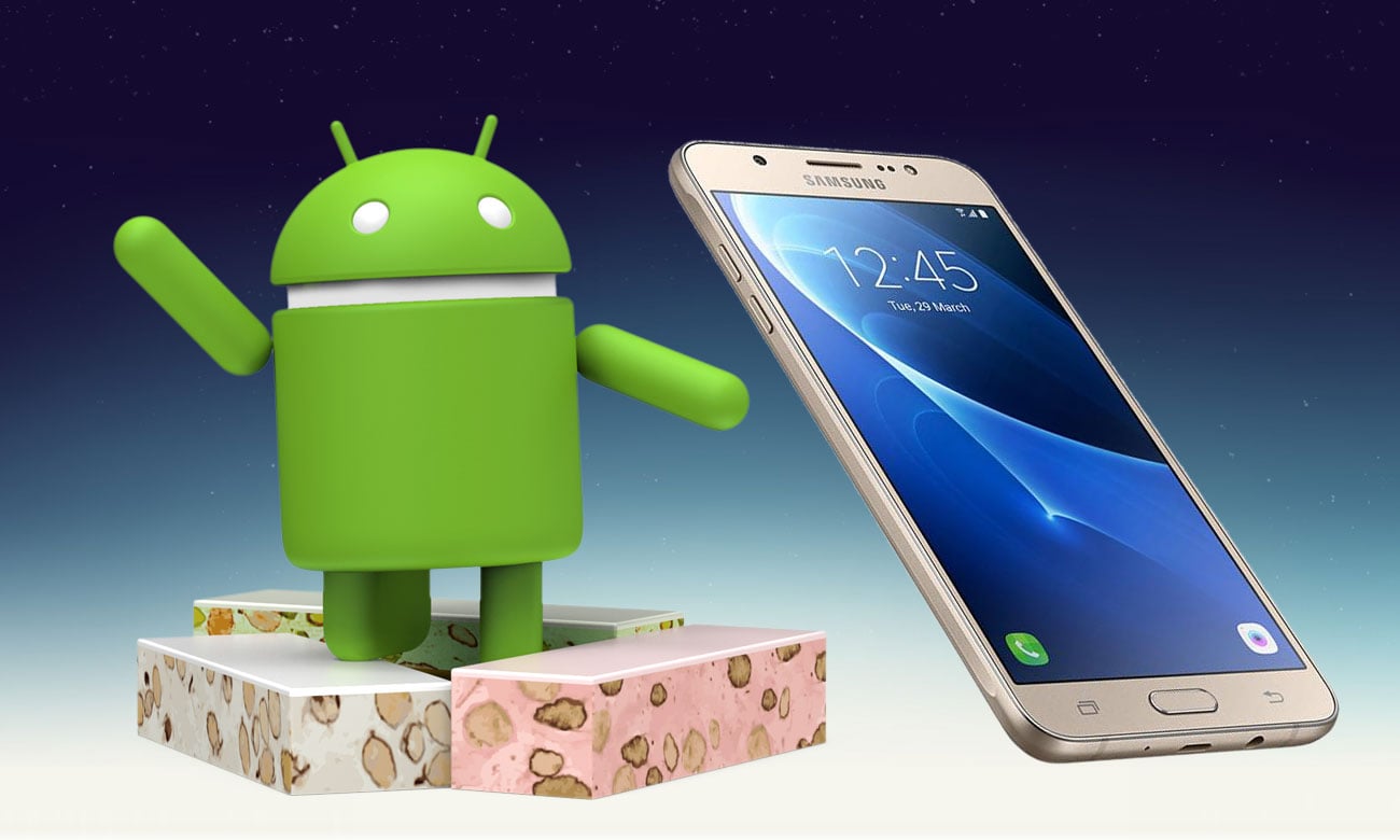 Samsung Galaxy J7 2016 aktualizacja android