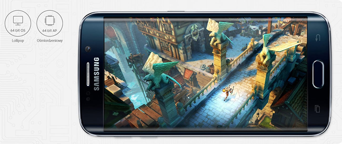 Samsung Galaxy S6 Edge G925F ośmiordzeniowy procesor Exynos