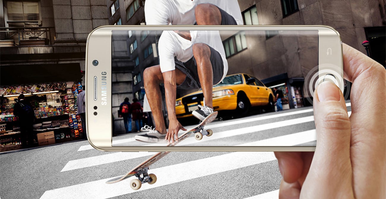 Samsung Galaxy S6 Edge G925F aparat 16 mpix f/1.9