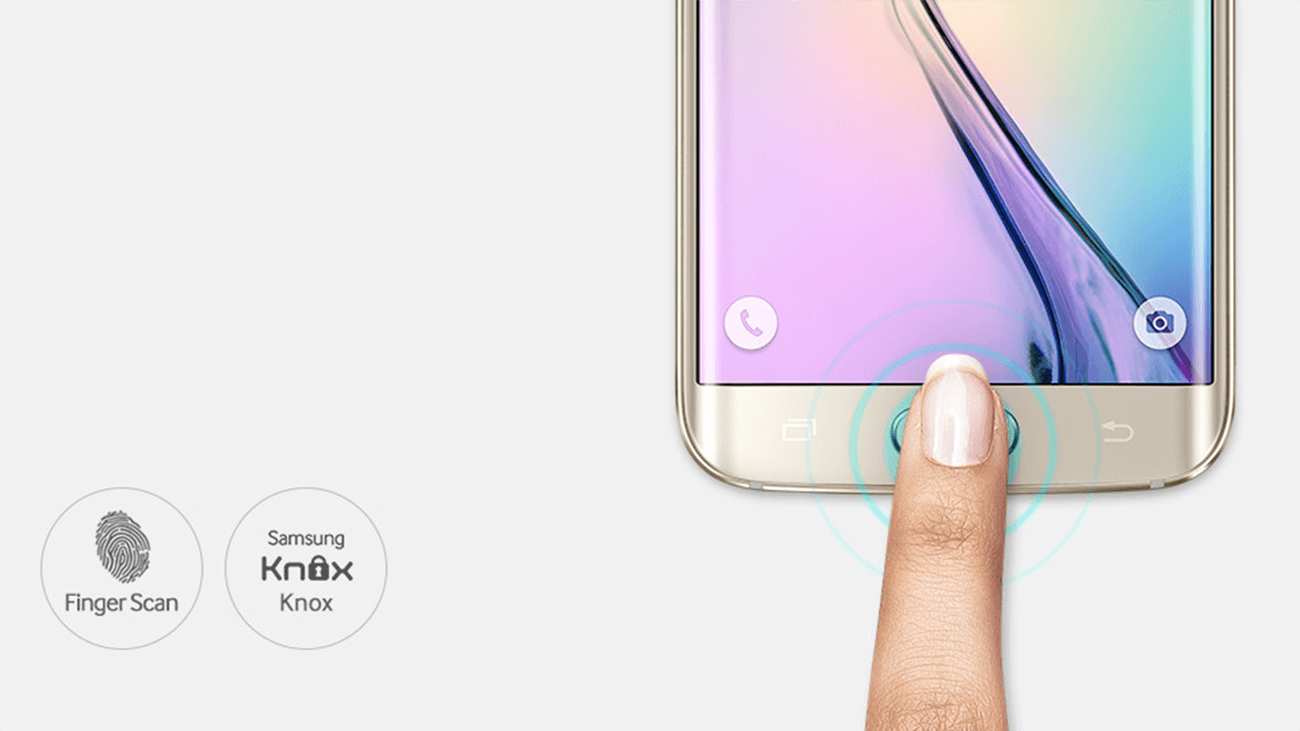 Samsung Galaxy S6 Edge G925F bezpieczeństwo KNOX czytnik linii papilarnych