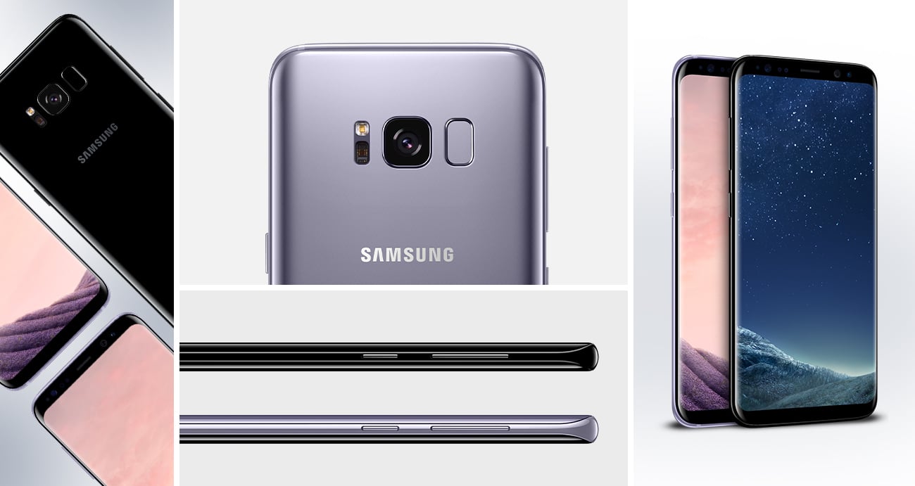 Samsung Galaxy S8 G950F Midnight Black przełomowy design