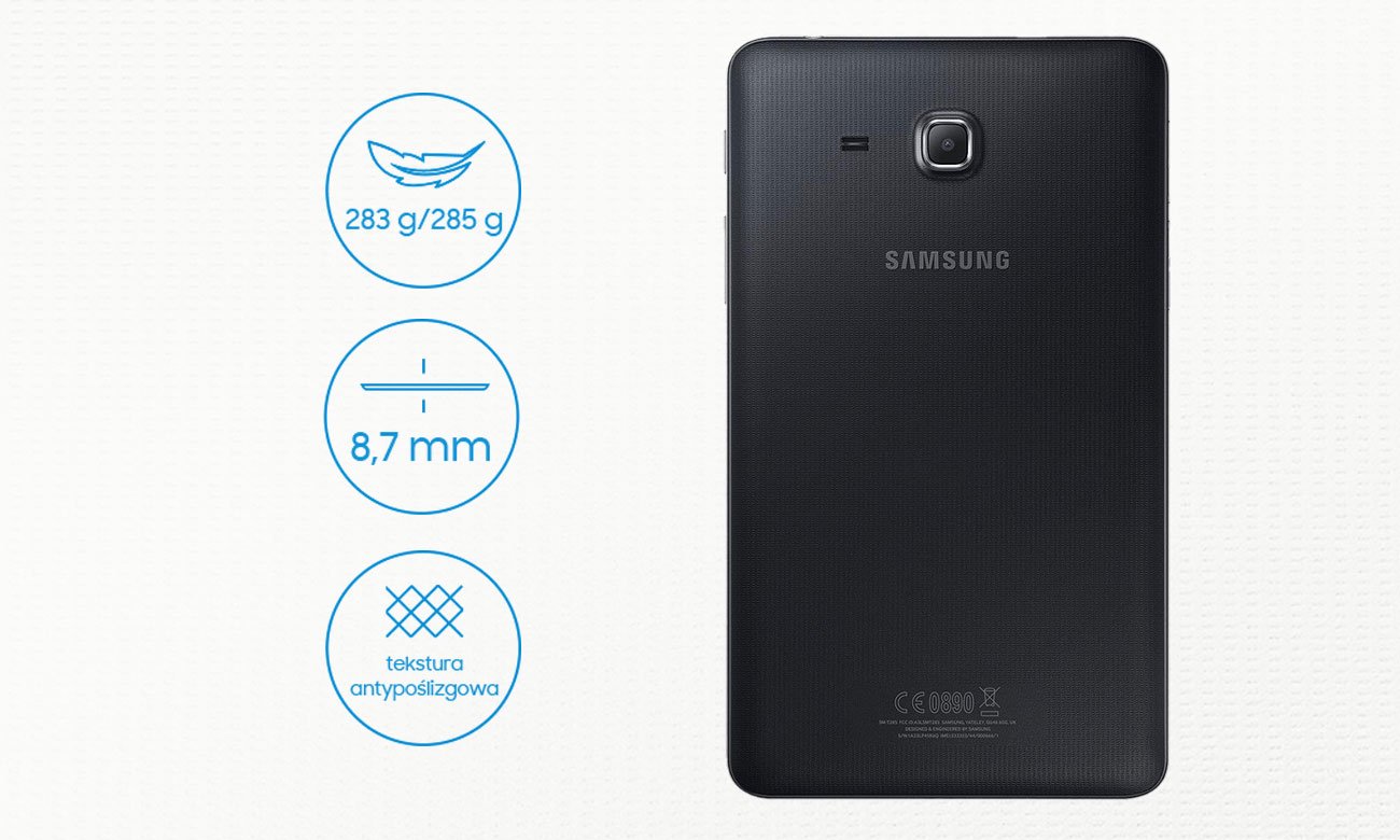 Samsung Galaxy Tab A 7.0 T285 kekka konstrukcja