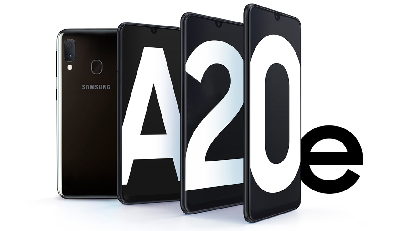 Samsung Galaxy A20e elegancki design