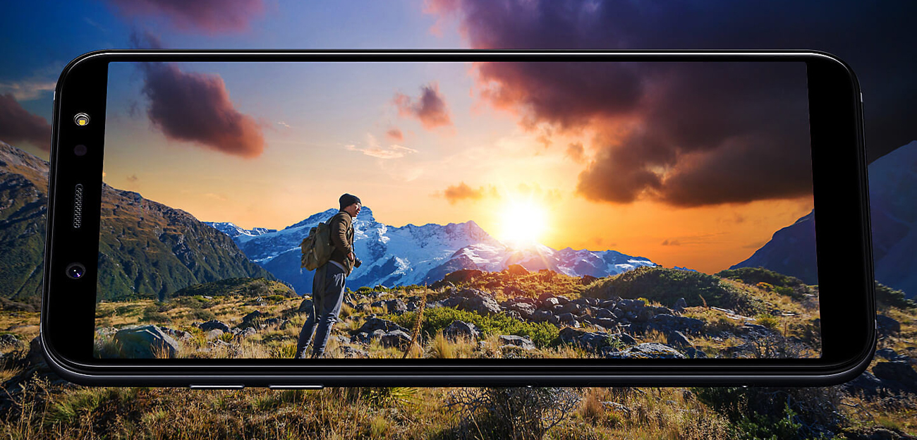 Samsung Galaxy A6 2018 ekran infinity super amoled