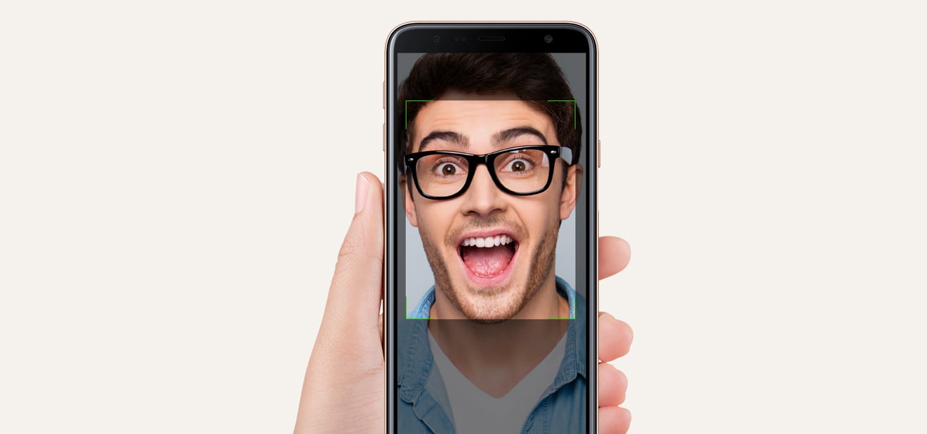 Samsung Galaxy J4 możliwości skaner twarzy
