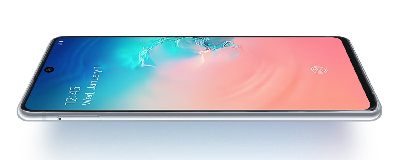 Samsung Galaxy S10 Lite wyświetlacz Super AMOLED plus infinity-O