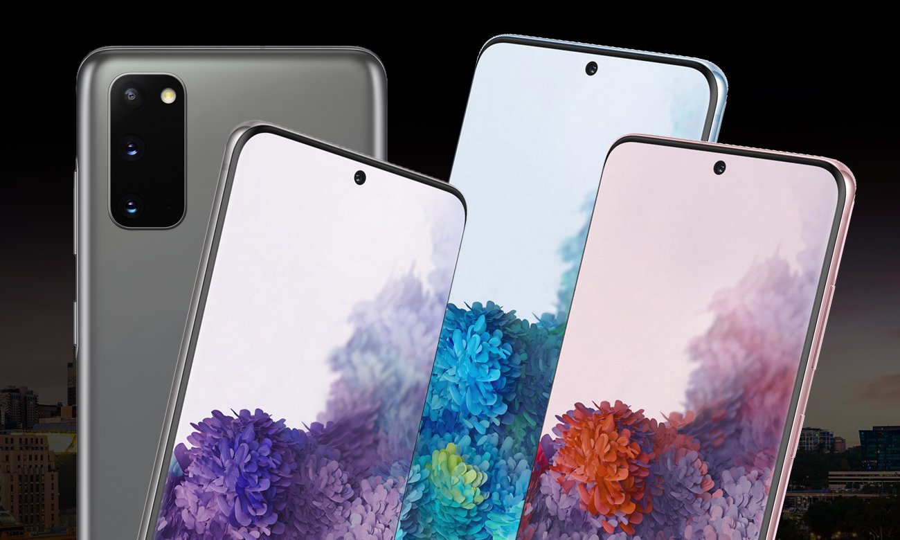 Samsung Galaxy S20 elegancka konstrukcja ze szkła i stali