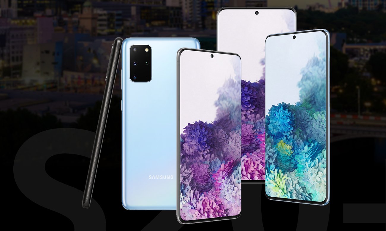 Samsung Galaxy S20 Plus elegancka konstrukcja ze szkła i stali