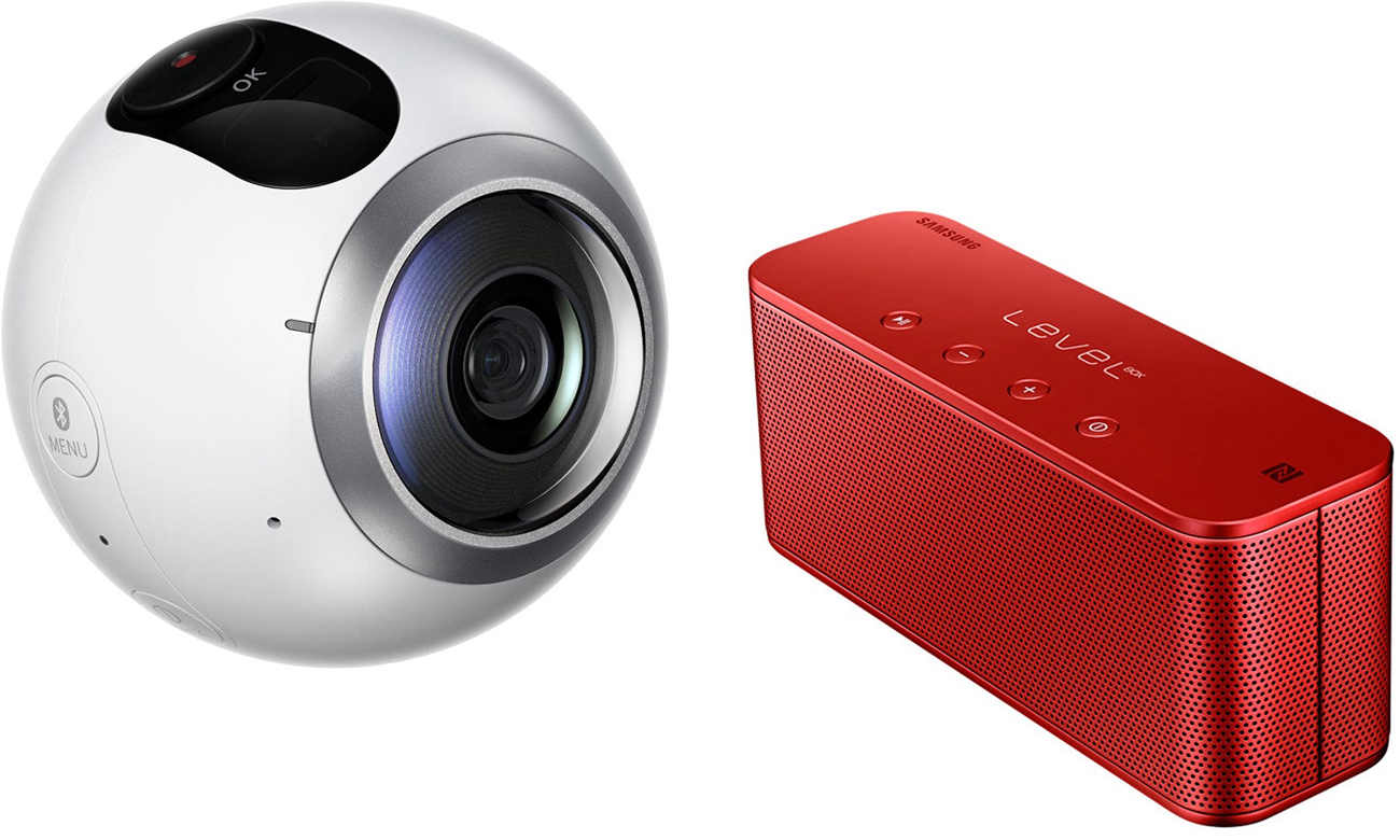Zesatw Samsung Gear 360 + Level Box mini