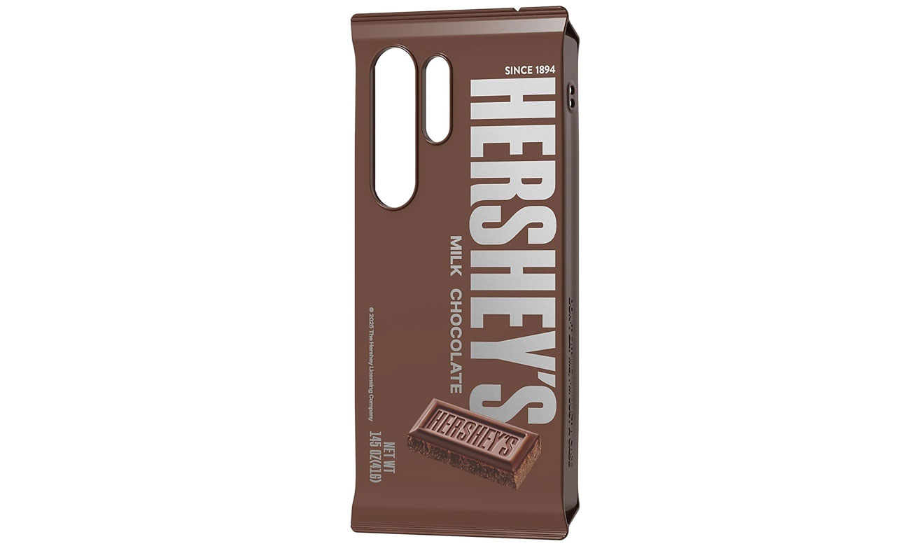Samsung Hershey's Milk Chocolate Snack Case do Galaxy S25 Ultra Brown