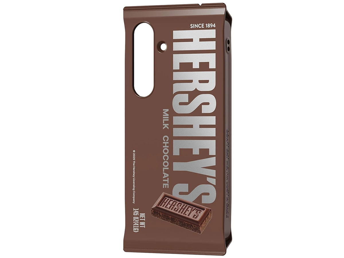 Samsung Hershey's Milk Chocolate Snack Case do Galaxy S25 Brown