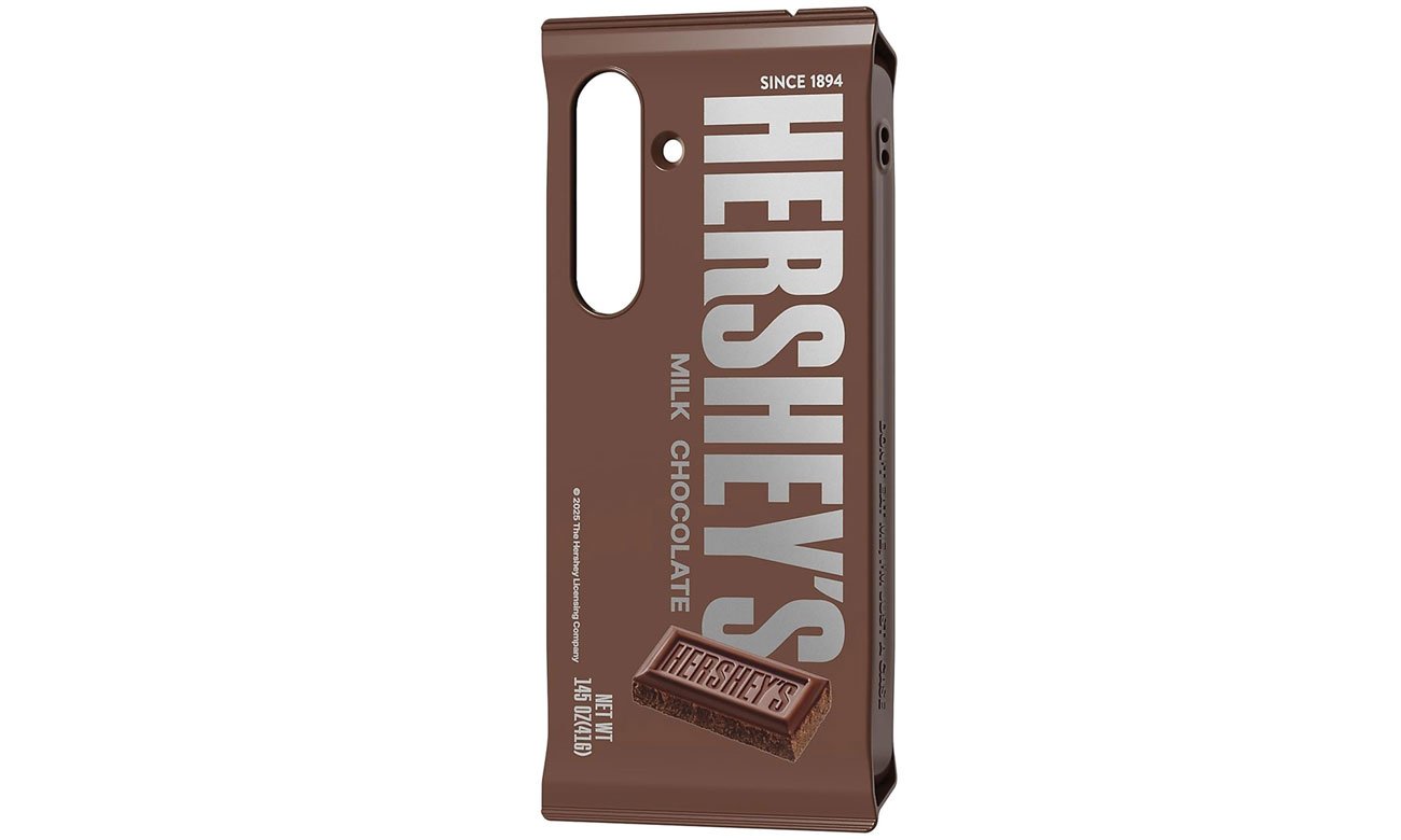 Samsung Hershey's Milk Chocolate Snack Case do Galaxy S25 Brown