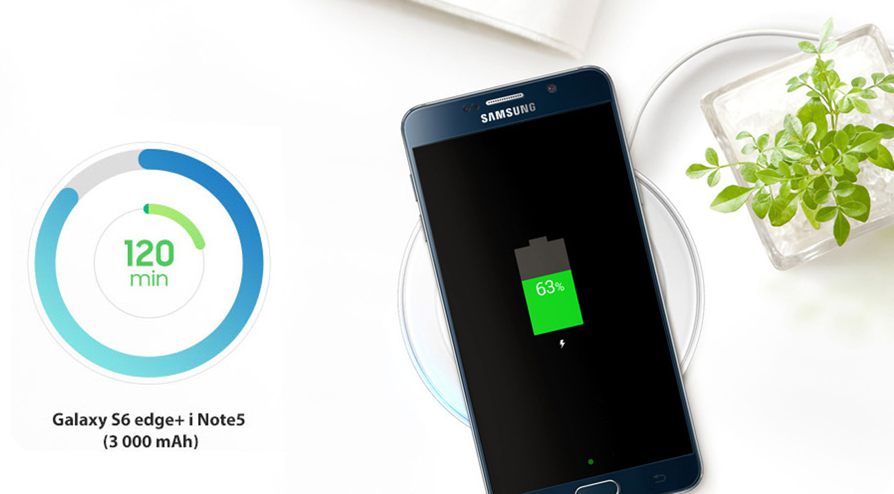 Samsung Indukcyjna z funkcją szybkiego ładowania czarny