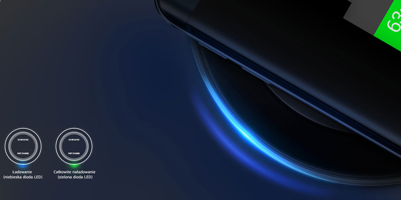 Samsung Indukcyjna z funkcją szybkiego ładowania czarny