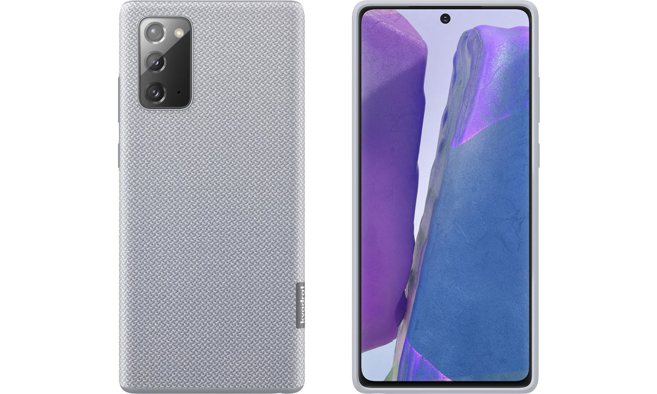Etui Samsung Kvadrat Cover do Galaxy Note 20 Gray
