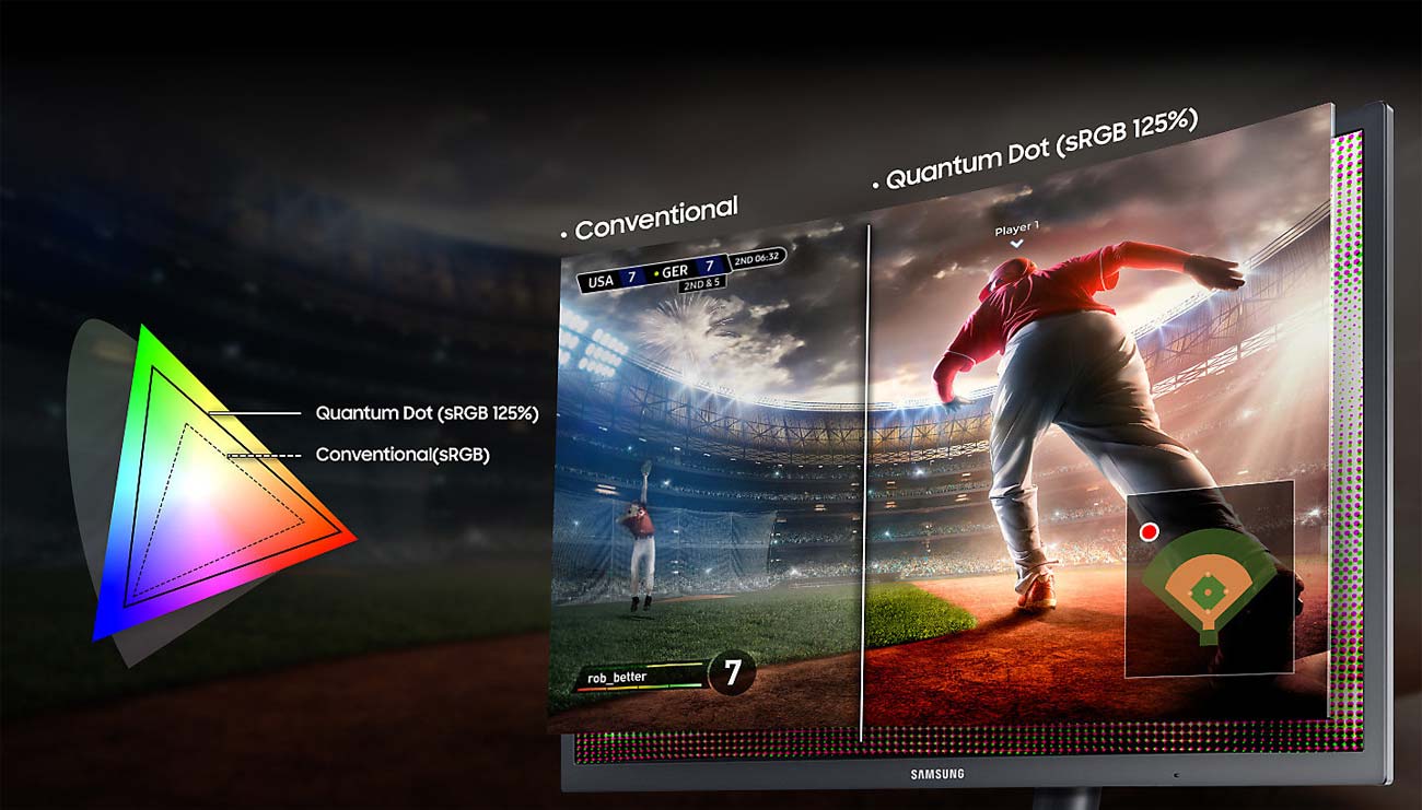Samsung C27FG73FQUX Curved Quantum Dot