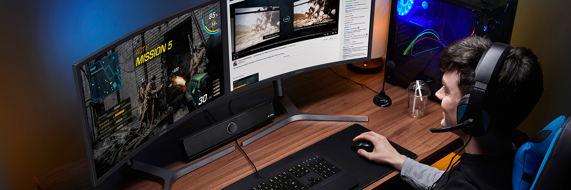 Samsung Monitor 357 Dopasowane Do Graczy 1920 Samsung Monitor 357 Dopasowane Do Graczy 1920