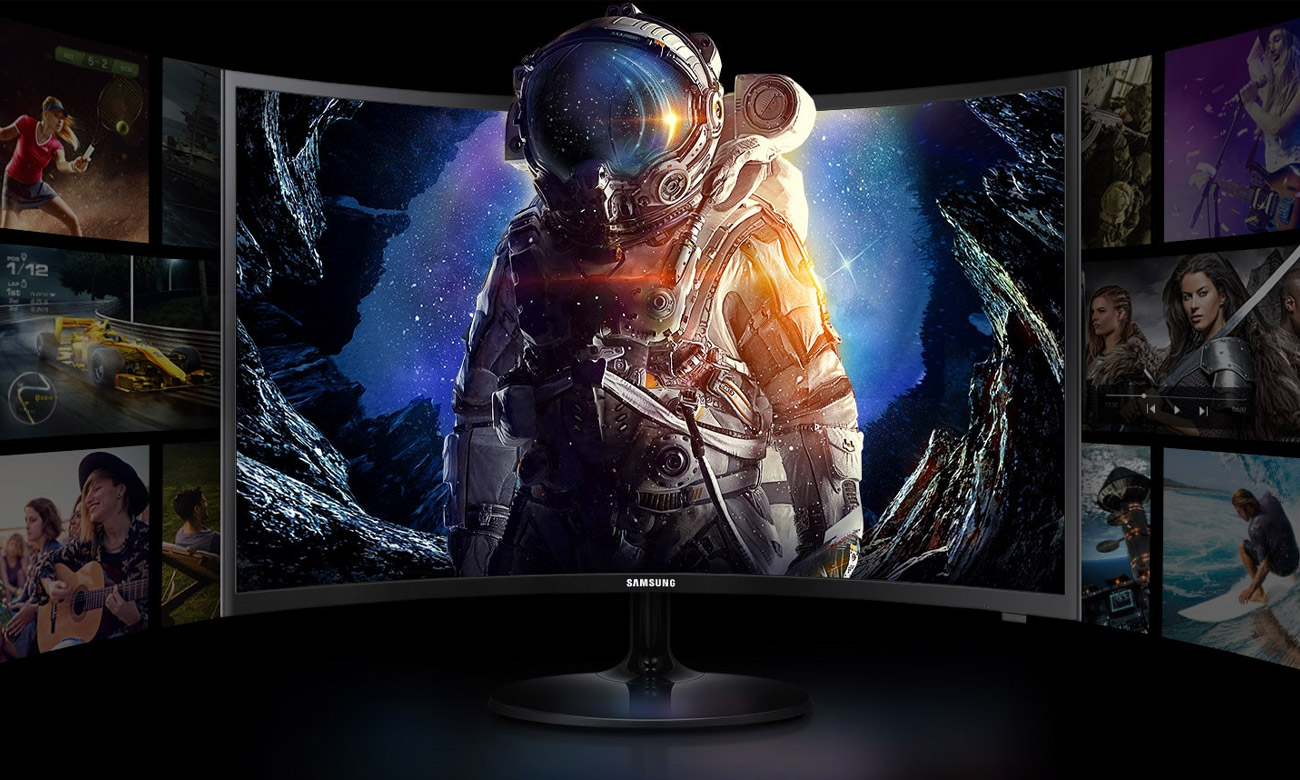 Monitor Samsung C32F39MFUUX Curved