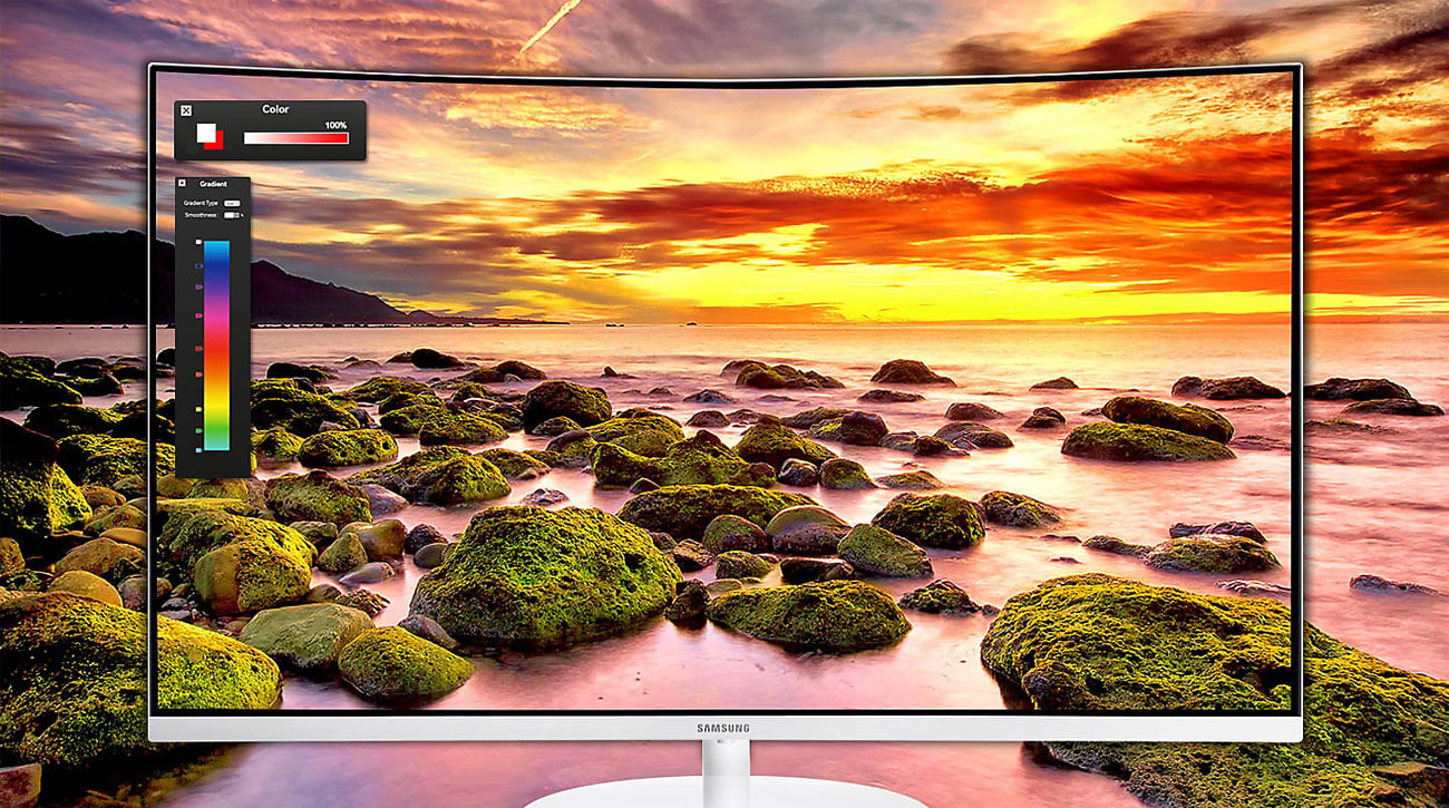 Samsung C32H711QEUX Curved Quantum Dot