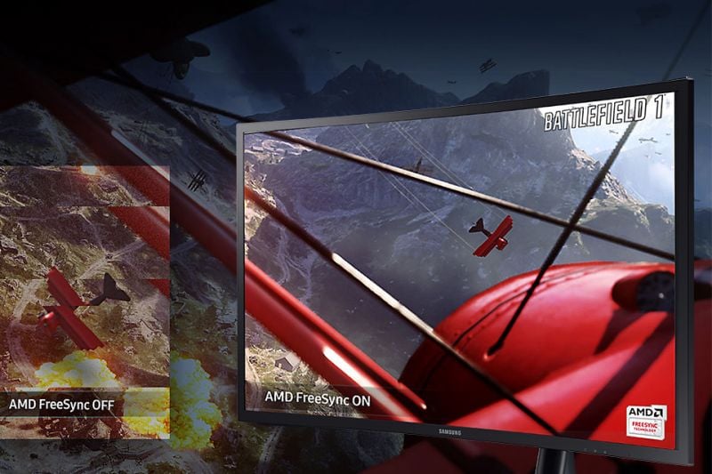 Samsung Doskonale płynny obraz. AMD FreeSync Samsung Doskonale płynny obraz. AMD FreeSync