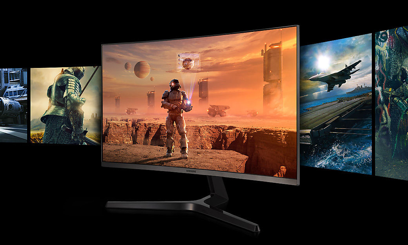 Samsung C32JG50QQUX Tryby Gier