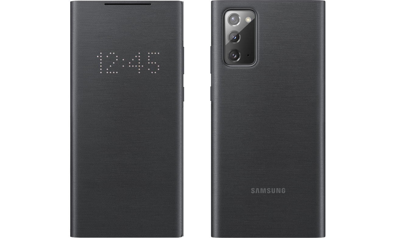 Etui Samsung LED View cover do Galaxy Note 20 Black