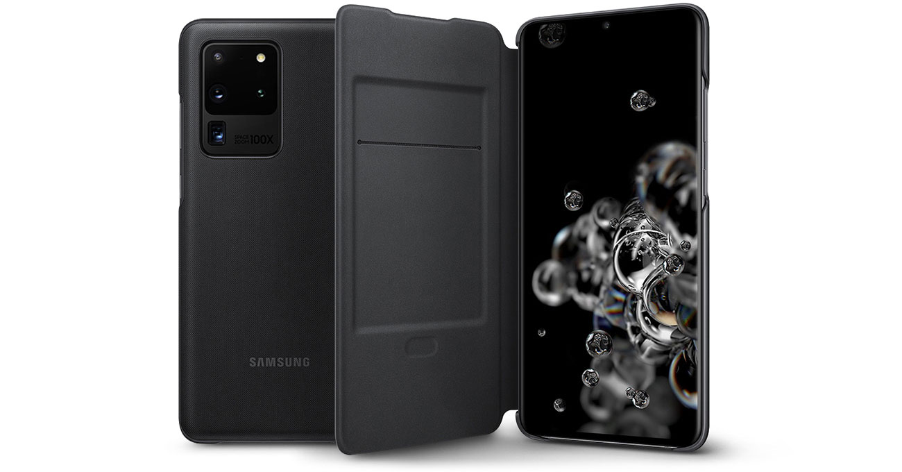 Samsung LED View Cover Black do Galaxy S20 Ultra