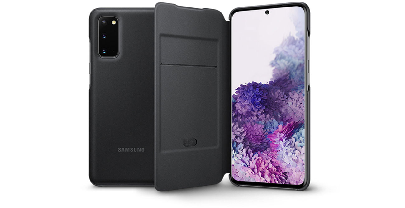 Samsung LED View Cover Black do Galaxy S20