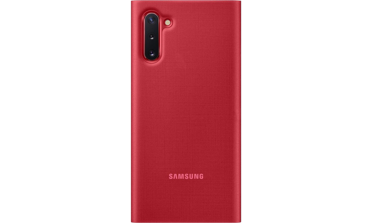 Samsung LED Cover do Galaxy Note 10+ czerwony