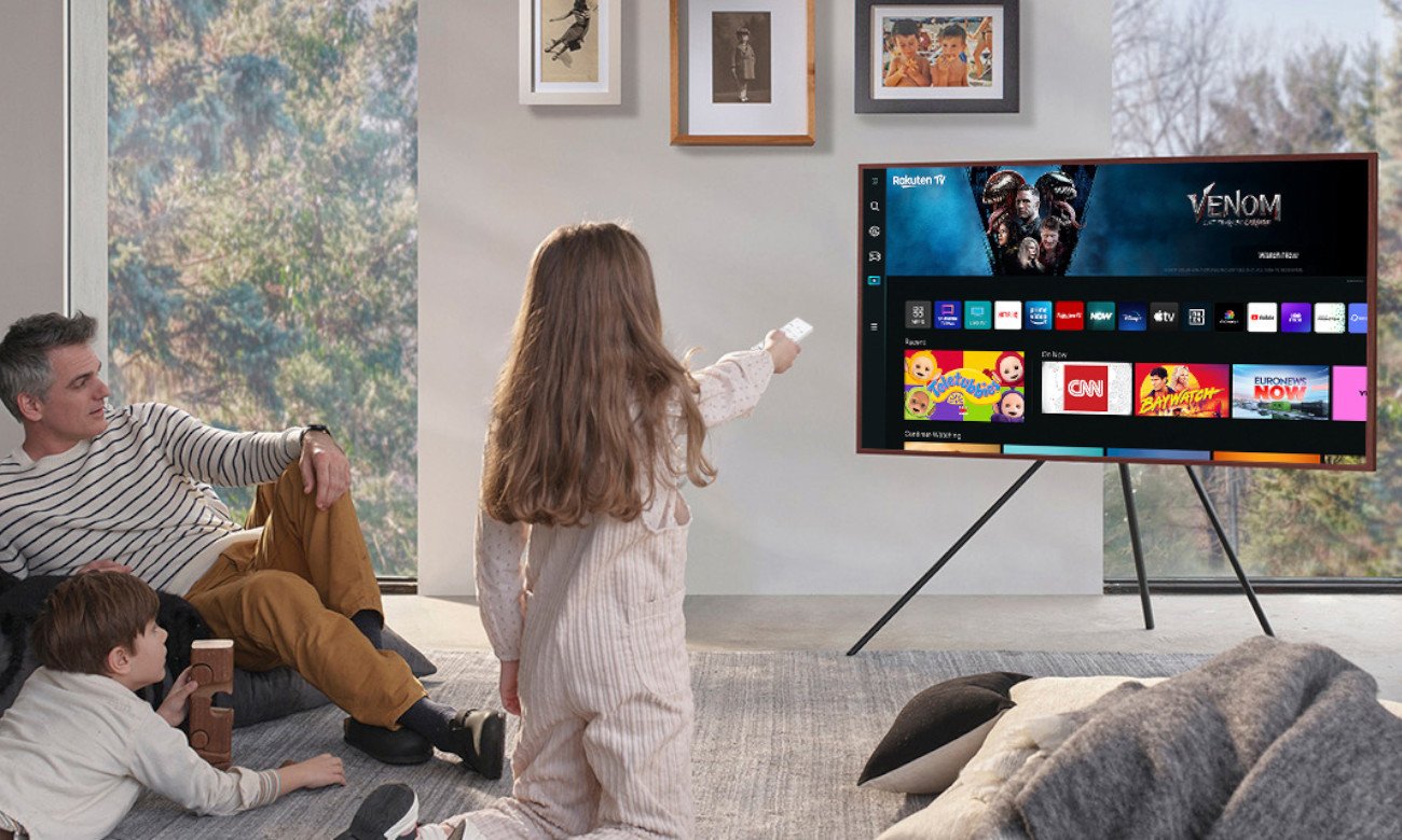 Smart TV Samsung QE85LS03BA Tizen 85 cali