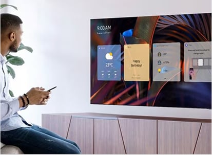 412x303 daily- System Samsung Tizen z funckją Daily+ w telewizorach Samsung The Frame 2025