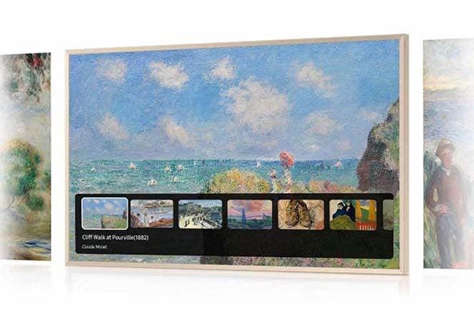 664x444 4 Widok na Art Store Streaming w telewizorze Samsung The Frame (2025). Dostępny w Xkom