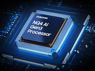 320x240-2025-ls03fw-ai-nq4-ai-gen3-processor-pc Procesor AI NQ4 Gen3 dostępny w telewizorze Samsung The Frame Pro (2025). Telewizor dostępny w sklepach X-Kom.