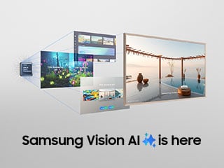 320x240-modern-frame-design-with-wireless-one-connect-1 Funkcja Samsung Vision AI dostępna w telewizorze Samsung The Frame Pro (2025). Telewizor dostępny w sklepach X-Kom.