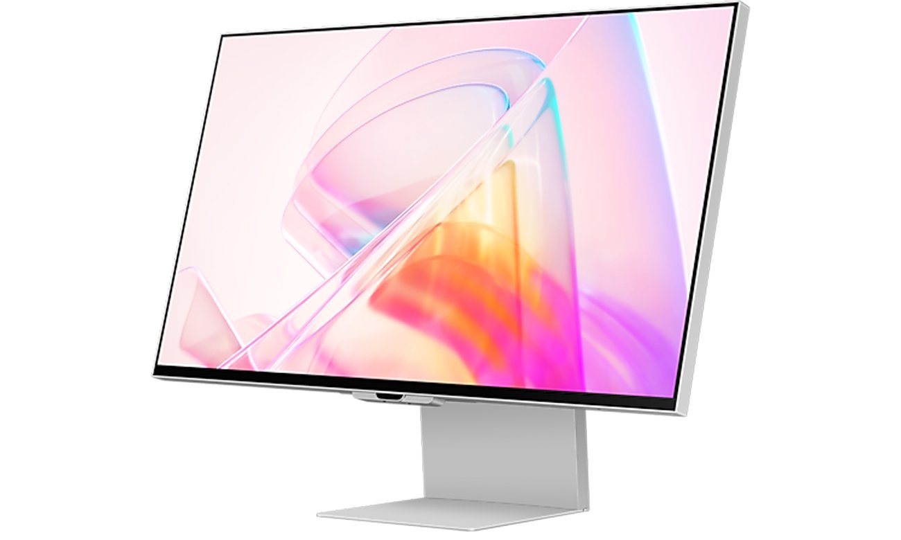 Samsung ViewFinity S9 S27C902PAUX 5K widok z przodu pod kątem