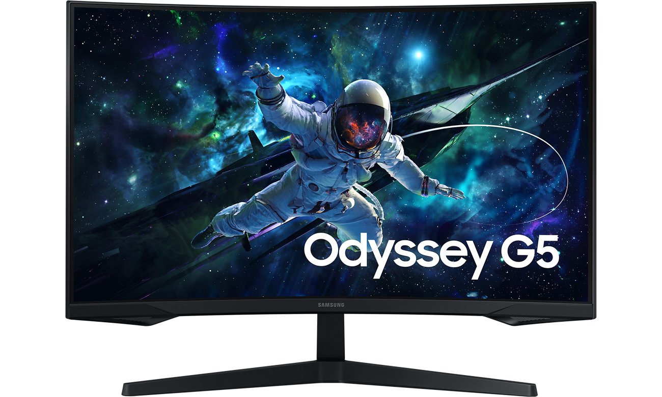 Samsung Odyssey G5 S27CG552EUX widok z przodu
