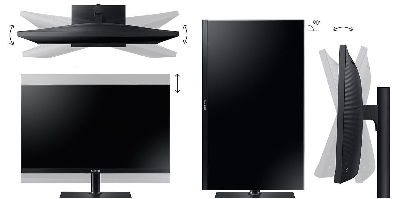 Samsung S27H850QFU Regulacja