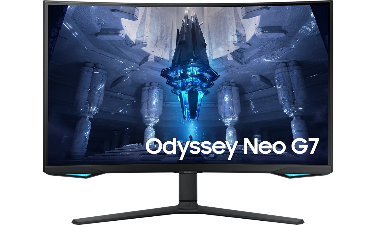 Samsung Odyssey LS32BG750NPXEN widok z przodu
